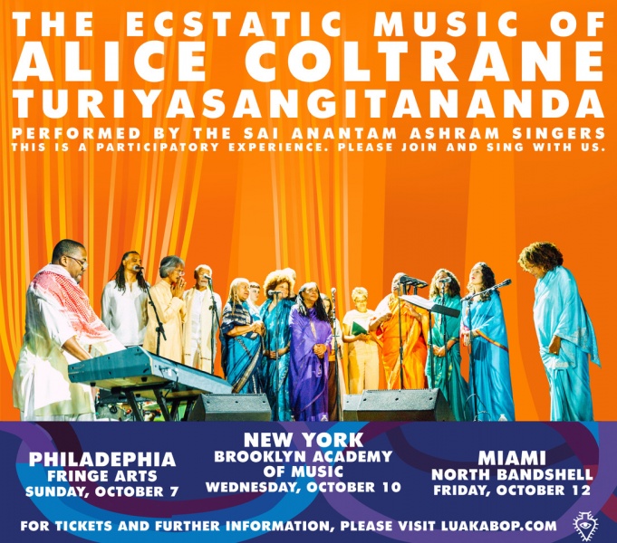 The Sai Anantam Singers perform at The Ecstatic World of Alice Coltrane Turiyasangitananda, part of Red Bull Music Academy Festival, at Knockdown Center, 52-19 Flushing Ave. in Maspeth, NY, US on 21 May 2017. // P-20170522-02367 // Usage for editorial use only // Please go to www.redbullcontentpool.com for further information. //